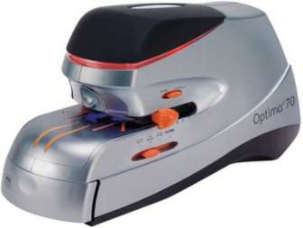 Sähkönitoja Rexel Optima 70e nidontakapasiteetti 70 arkkia