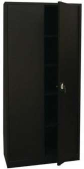 Säilytyskaappi Manutan Musta