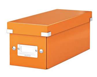 Säilytyslaatikko Click & Store WOW CD oranssi
