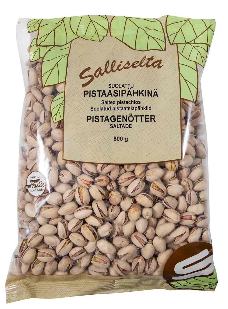 Salliselta Pistaasipähkinä 800g