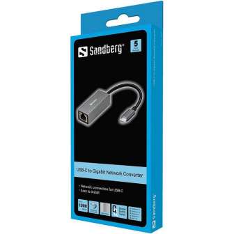 Sandberg USB-C /RJ-45 Gigabit