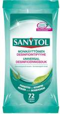 Sanytol Desinfiointipyyhe 72kpl