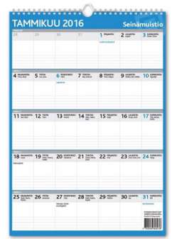 Seinämuistio 2019 sininen parikierre