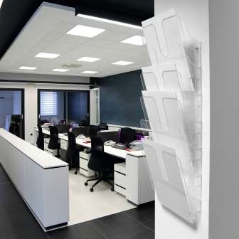 Seinäteline Durable pysty