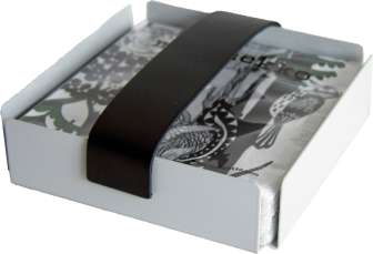 Servettiteline 13,5x13,5x3,5cm