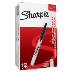 Sharpie Retractable 1,0mm musta