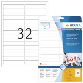 Siirrettävä tarra Herma 4209