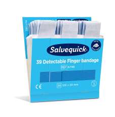 Sininen muovilaastari pitkä