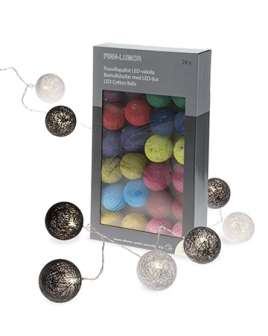 Sisustusvalot 24 kpl LED-valoa värikäs