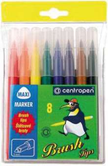 Sivellinhuopakynäsarja 8 väriä/sarja Centropen