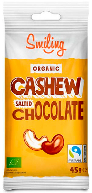 Smiling Cashew Salted Chocolate