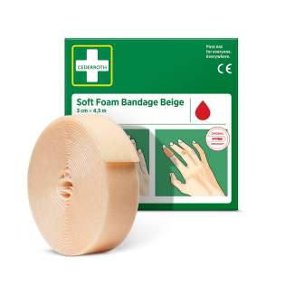 Soft laastari beige 3cmx4,5m