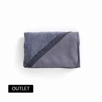 Sporttipyyhe tummanharmaa