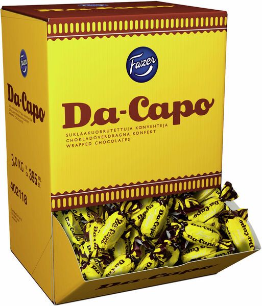 Da-Capo suklaakonvehti 3kg