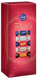 Suklaakonvehti Fazer Festive 5