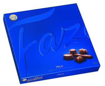 Suklaakonvehtirasia Karl Fazer milk  150g 8 ras/ltk
