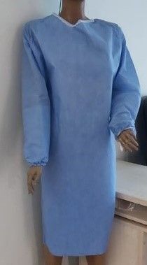 Kertakäyttö suojatakki valkoinen