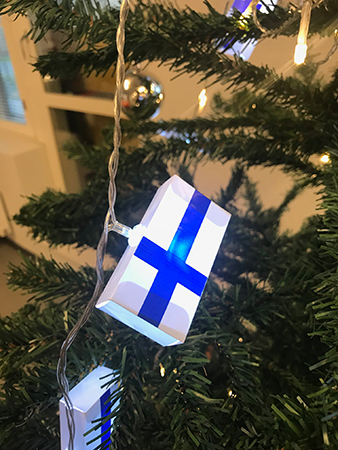 Suomen Lippu Led-valosarja 40 lamppua