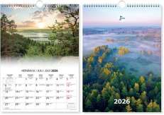 Maisema A3 seinäkalenteri