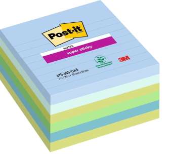 Post-It Super Sticky Oasis 101x101mm
