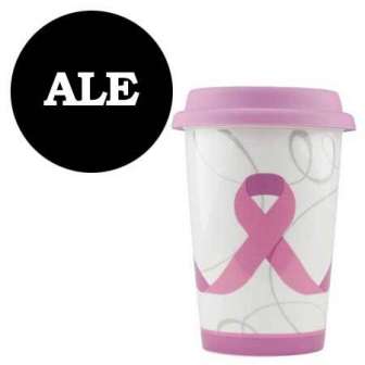 Take Away posliinimuki Sagaform Roosa nauha 92x92x133