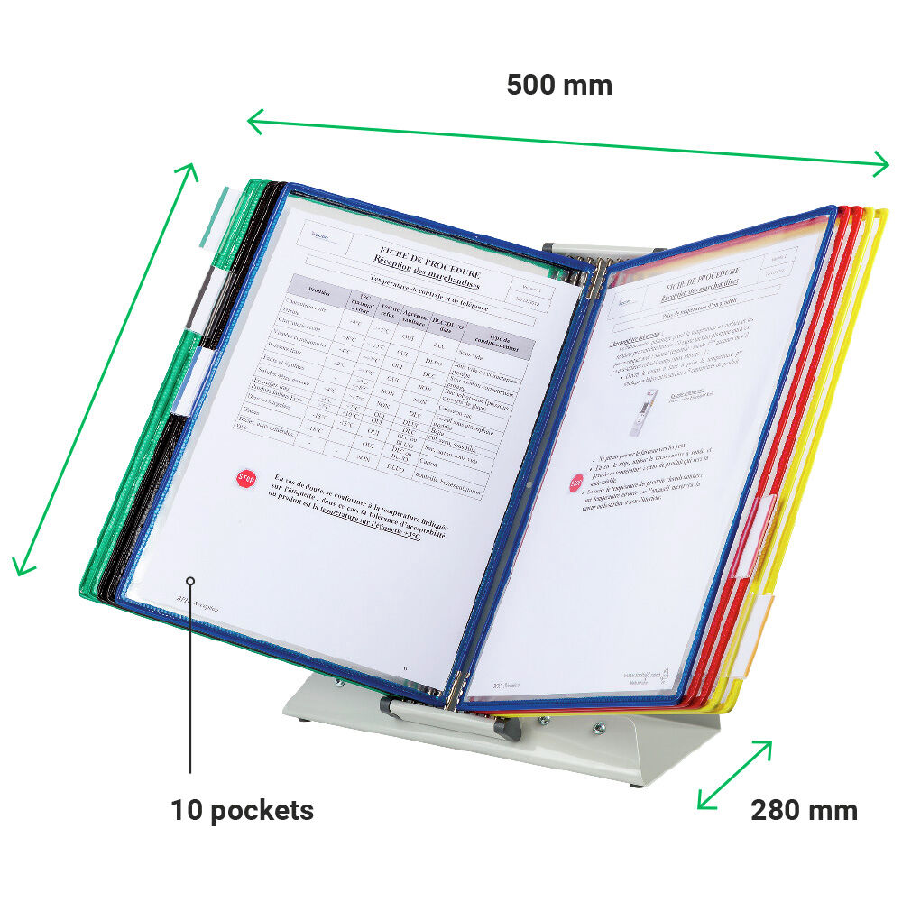 Tarifold selailuteline A4 10-os