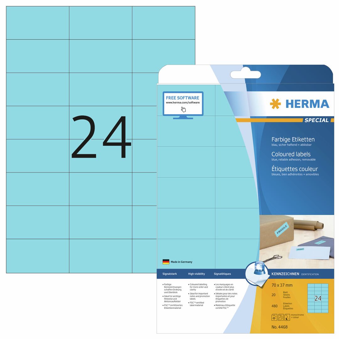 Tarra Herma 4468 sininen