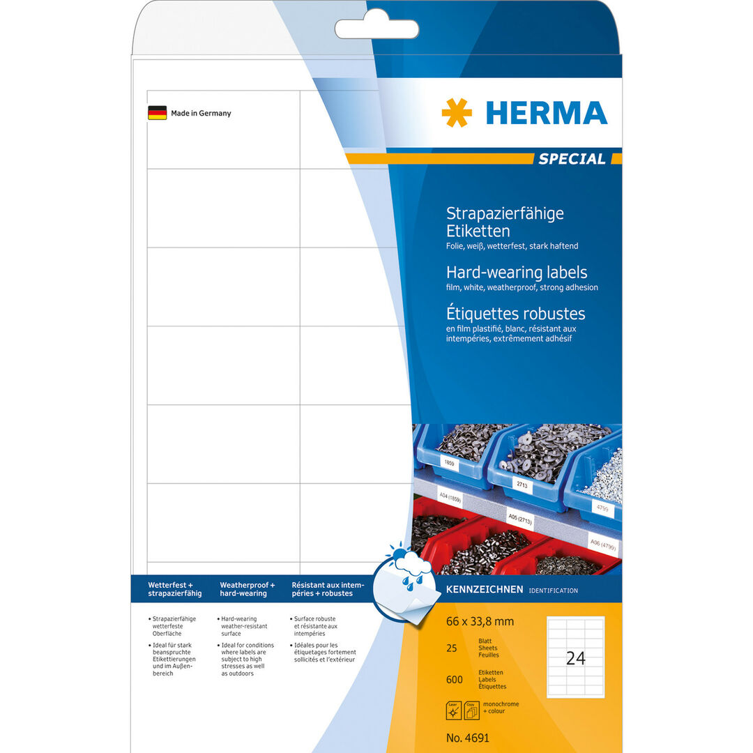 Herma Special 4691 A4/24-os säänkestävä