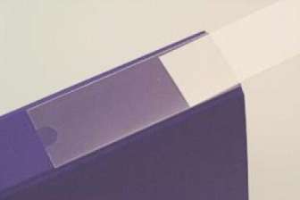 Tarraetikettitasku 35x115 mm