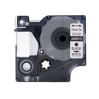 Tarranauha 12mm/7m musta/valk.