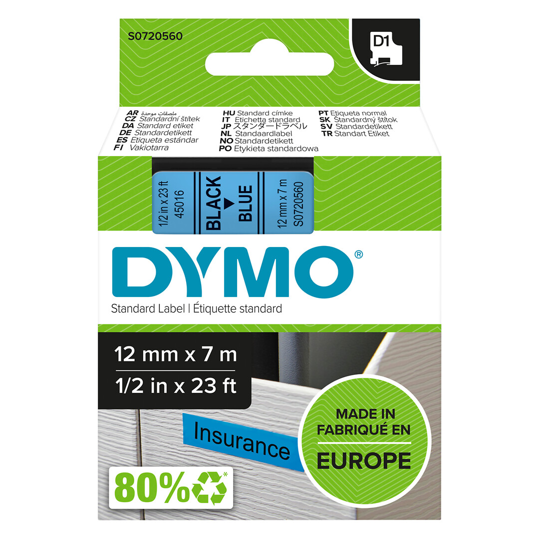 Tarrakasetti Dymo D1