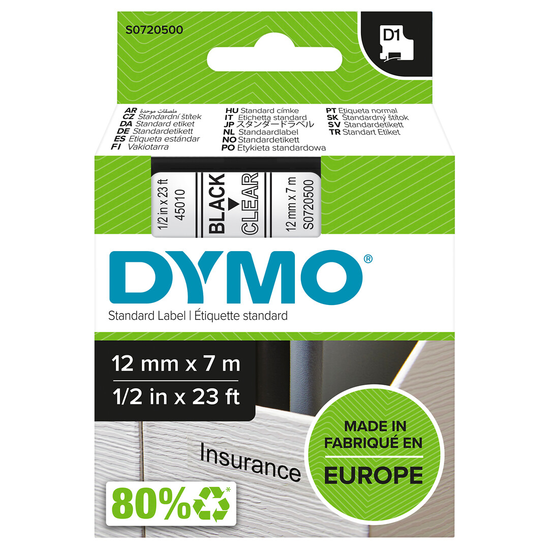 Tarrakasetti Dymo D1