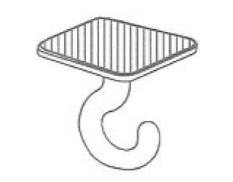 Tarrakoukku 25mm 100kpl