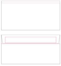 Kirjekuori C65 valkoinen