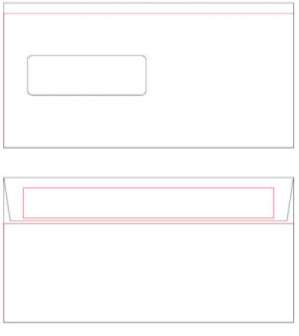 Tarrakuori E65 90g 30x90 ikkuna,  1000 kpl/ltk