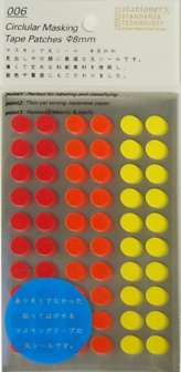 Tarralajitelma halk.8mm pyöreä shufflle fine 600 tarraa