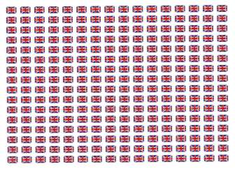 Tarralippu Englanti 7mmx10mm