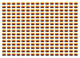 Tarralippu Saksa 7mmx10mm 256kpl/arkkia