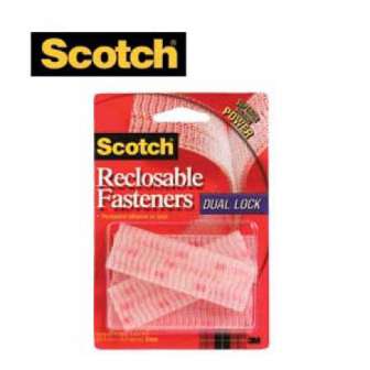 Tarranauhapala Dual Lock 761 kirkas 25,4 x 76,2 mm 2 paria