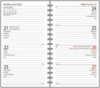 Taskukalenteri Agenda Horizontal