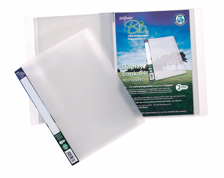 Taskukansio Bio2 A4/40 taskua 10 kpl/ras