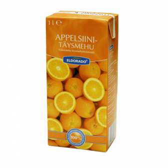 Täysmehu appelsiini 12 x 1 l