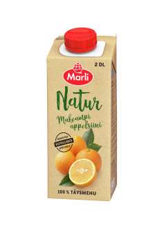 Marli Natur makeampi appelsiinitäysmehu