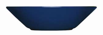 Teema lautanen 21 cm syvä sininen
