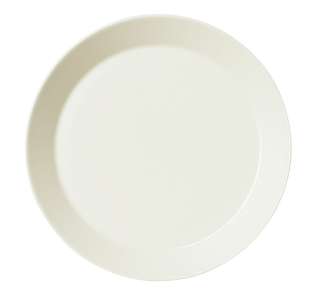 Teema lautanen 23 cm matala valkoinen