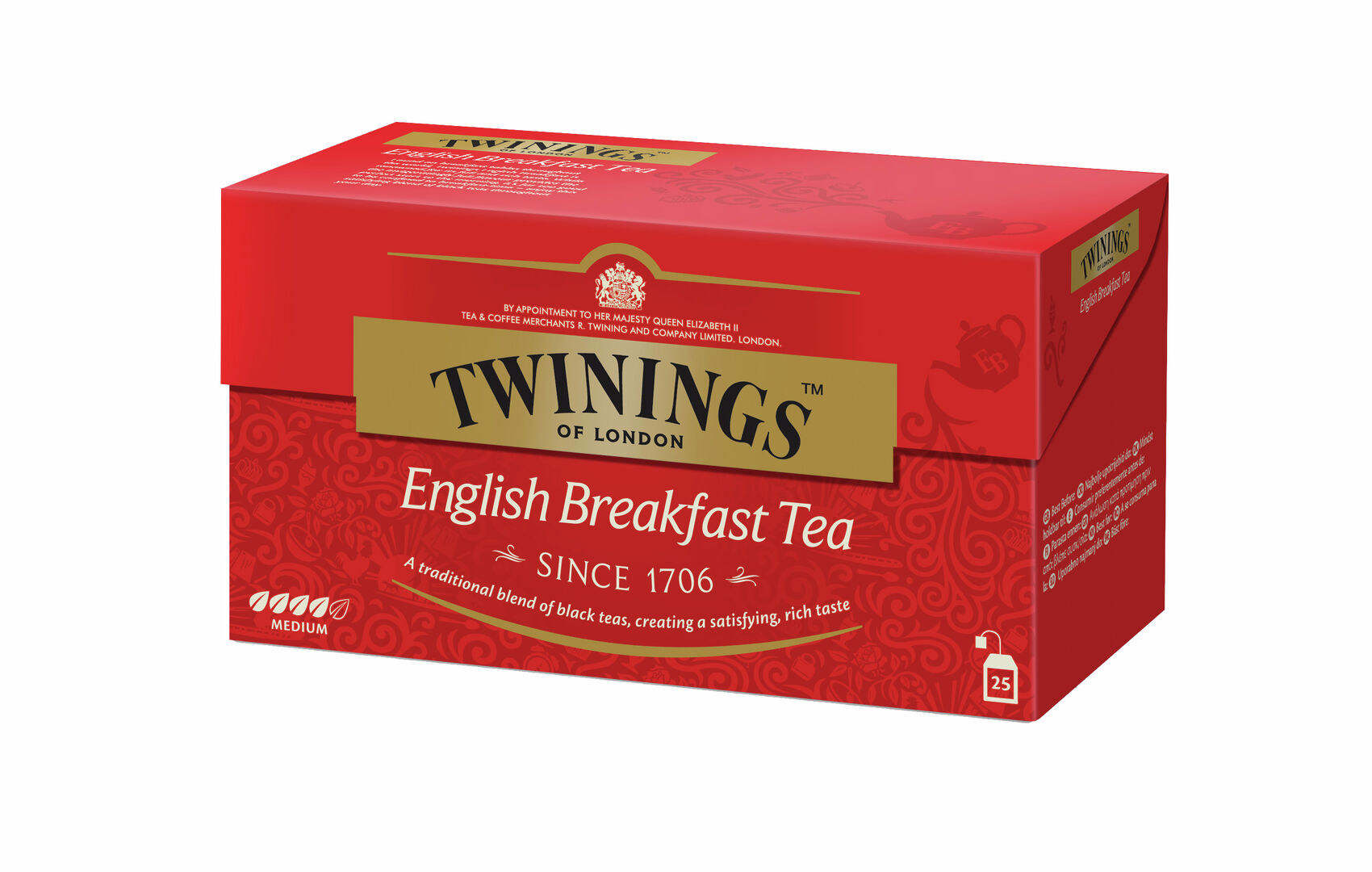 Twinings English Breakfast tee 25x2g