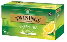 Twinings vihreä tee sitruuna 25x1,6g