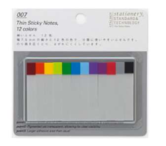 Teippimerkki 7,5x50mm 12 väriä 12 värin, 10kpl/väri, 120/pak