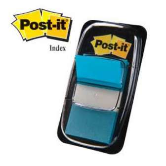 Teippimerkki Post-it 680-23 kirkkaansininen 25,4x43,2 mm