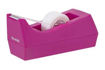 Teippiteline Scotch C-38 1rll Scotch 810 19x33m pinkki